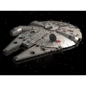 Star Wars Millennium Falcon Space Ship